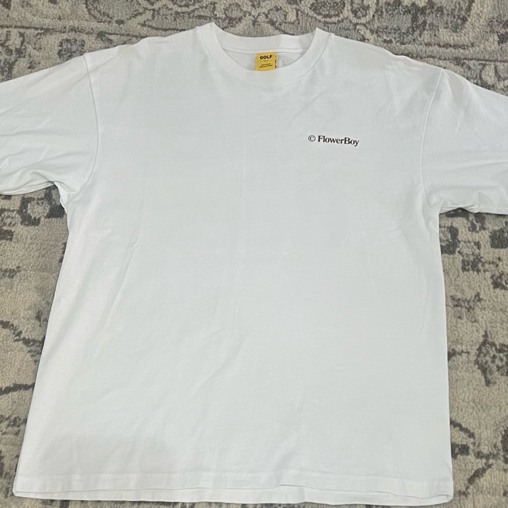 White Short Sleeve Crew Neck Tee